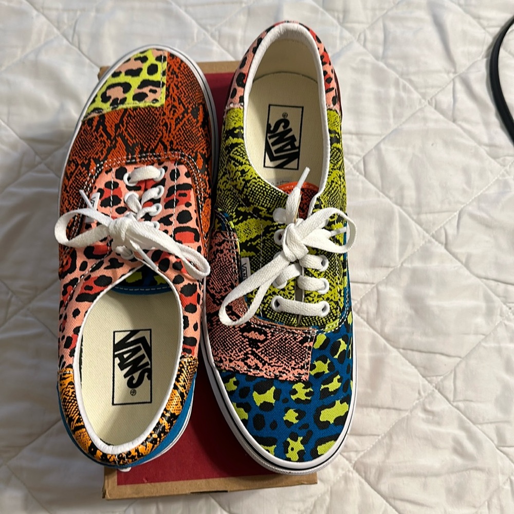 Women’s leopard print vans